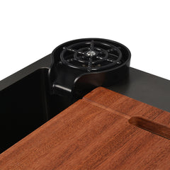 29.5" x 18" Rectangular Stainless Steel Kitchen Sink, Multifunction with Multiple Sizes