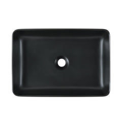 DeerValley Bath ALLY 15.75" RectangularVessel Bathroom Sink, Without Overflow With Multiple Colors Vessel Bathroom Sinks