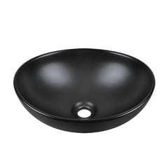 HORIZON Oval Vessel Bathroom Sink, Without Overflow With Multiple Colors