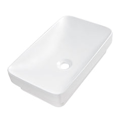 DeerValley DV-1V0047 Vessel Sinks Modern Semi-Recessed Durable Ceramic Easy Clean