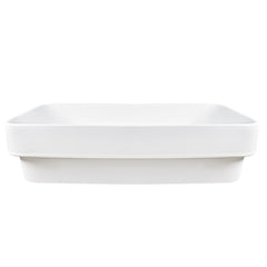 DeerValley DV-1V0047 Vessel Sinks Modern Semi-Recessed Durable Ceramic Easy Clean