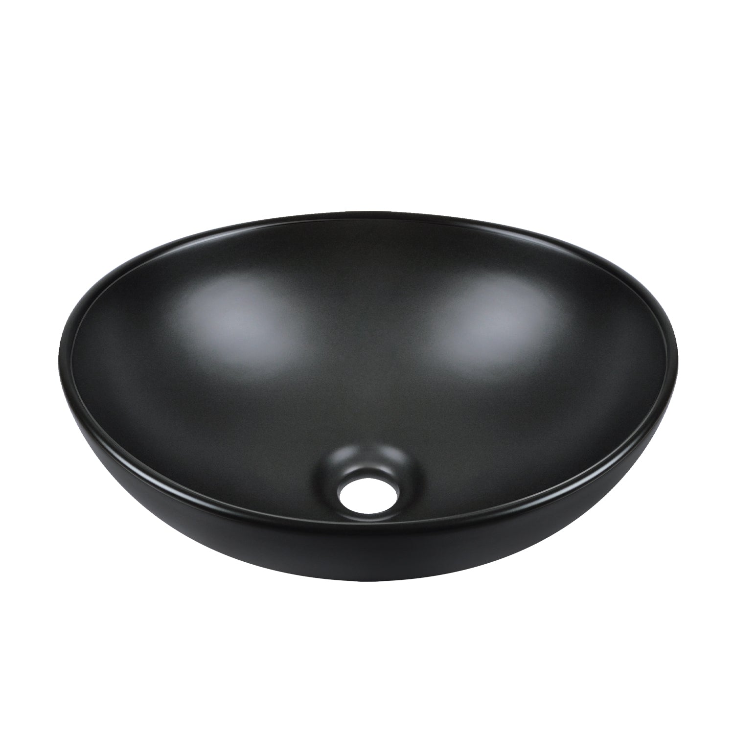 HORIZON Oval Vessel Bathroom Sink, Without Overflow With Multiple Colors